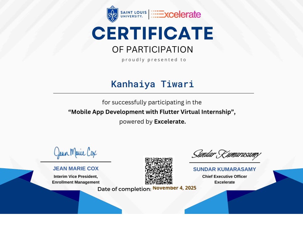 Internship Certificate 4